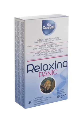 RELAXINA PANIC 20 CAPSULE - Farmacia Mortise