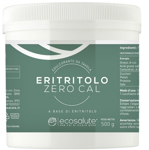 ERITRITOLO ZERO CAL 500 G - Farmacia Mortise