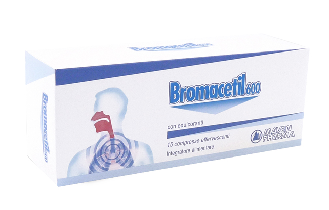 BROMACETIL 600 15 COMPRESSE EFFERVESCENTI - Farmacia Mortise