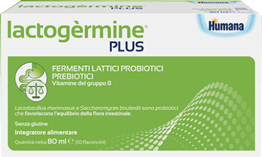 LACTOGERMINE PLUS FERMENTI LATTICI 10 FLACONCINI - Farmacia Mortise