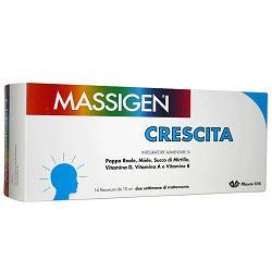 MASSIGEN CRESCITA 14 FLACONCINI 10 ML - Farmacia Mortise