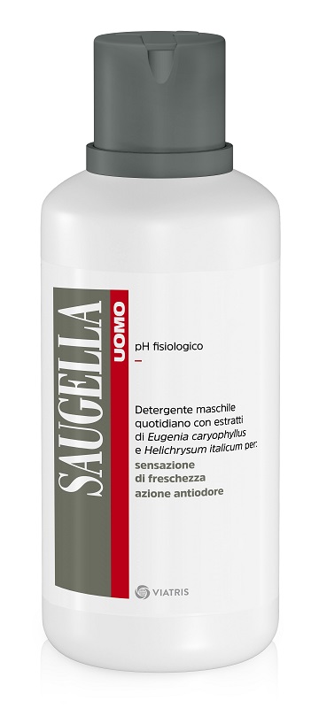 SAUGELLA UOMO PH FISIOLOGICO DETERGENTE MASCHILE 500 ML - Farmacia Mortise