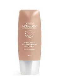 LICHTENA NORMA ACN FONDOTINTA ANTI-IMPERFEZIONI 01 AVORIO 30 ML - Farmacia Mortise