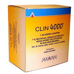 CLIN 4000 LASSATIVO 30 BUSTINE MONOUSO 10 G SENZA ZUCCHERO - Farmacia Mortise