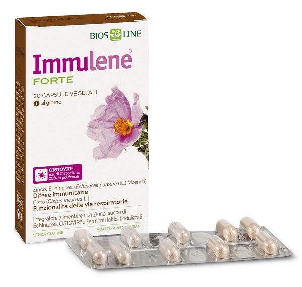 BIOSLINE IMMULENE FORTE 20 CAPSULE - Farmacia Mortise