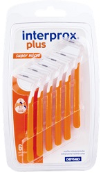 INTERPROX PLUS SUPERMICRO ARANCIO 6 PEZZI - Farmacia Mortise