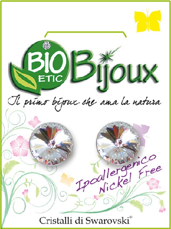 ORECCHINO RIVOLO 10MM CRYSTAL - Farmacia Mortise