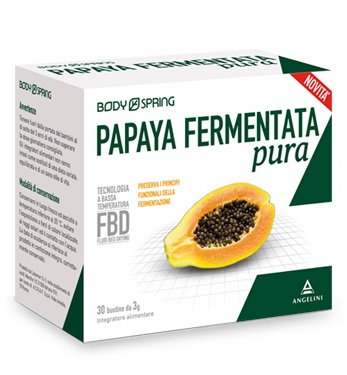 BODY SPRING PAPAYA FERMENTATA PURA 30 BUSTINE - Farmacia Mortise