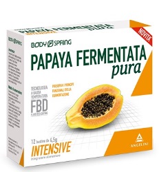BODY SPRING PAPAYA FERMENTATA PURA INTENSIVE 12 BUSTINE - Farmacia Mortise