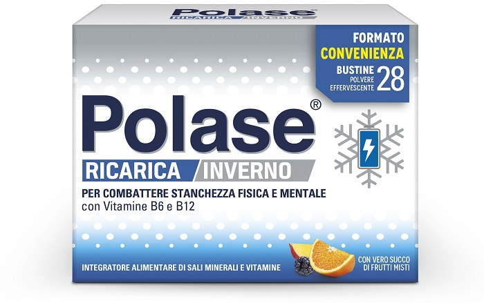 POLASE RICARICA INVERNO 28 BUSTINE DI POLVERE EFFERVESCENTE - Farmacia Mortise