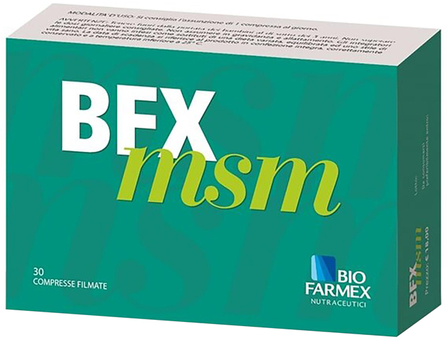 BFX MSM 30 COMPRESSE - Farmacia Mortise