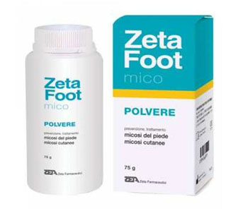 ZETAFOOT MICO POLVERE FLACONE 75 G - Farmacia Mortise