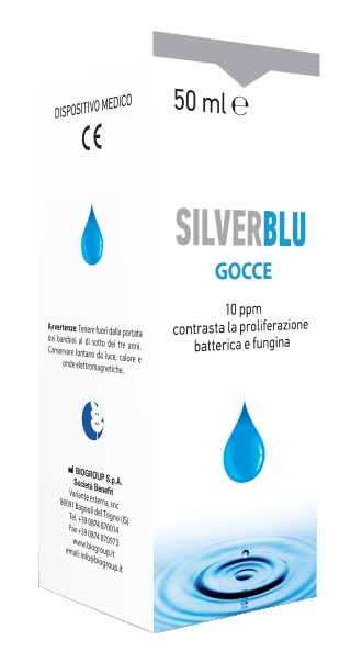 SILVER BLU GOCCE 50 ML - Farmacia Mortise