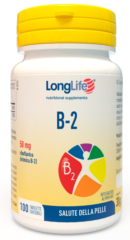 LONGLIFE B2 50 MG 100 TAVOLETTE DIVISIBILI - Farmacia Mortise