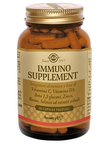 IMMUNO SUPPLEMENT FLACONE 60 CAPSULE 42 G - Farmacia Mortise