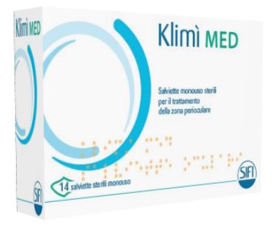 KLIMI' MED 14 SALVIETTINE DETERGENTI MONOUSO STERILI PER L'IGIENE OCULARE - Farmacia Mortise