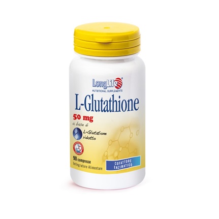 LONGLIFE L-GLUTATHIONE 50 MG 90 COMPRESSE - Farmacia Mortise