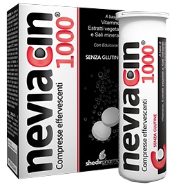 NEVIACIN 1000 20 COMPRESSE EFFERVESCENTI - Farmacia Mortise