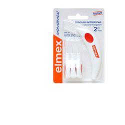 ELMEX INTERDENTAL SCOVOLINO INTERDENTALE 2 MM 6 TESTINE + MANICO - Farmacia Mortise