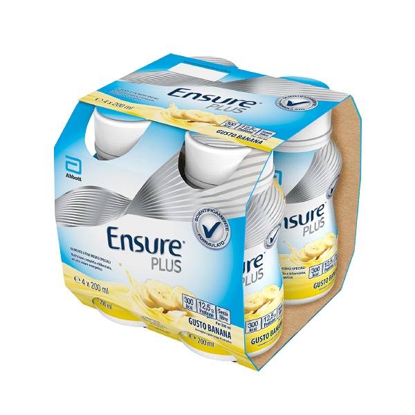 ENSURE PLUS BANANA 4 BOTTIGLIE DA 200 ML - Farmacia Mortise