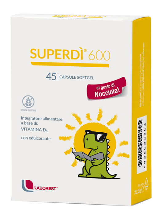SUPERDI' 600 45 CAPSULE - Farmacia Mortise