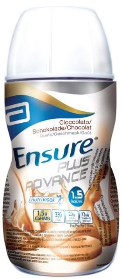ENSURE PLUS ADVANCE CIOCCOLATO 4 BOTTIGLIE DA 220 ML - Farmacia Mortise