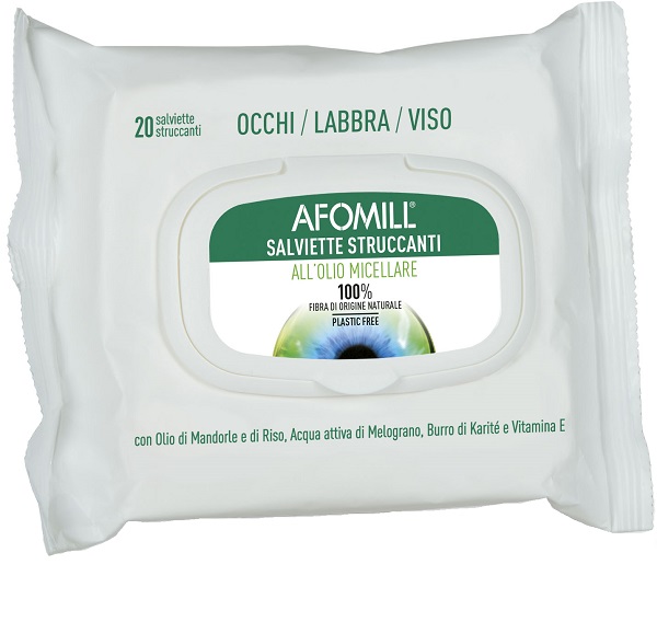 AFOMILL SALVIETTINE STRUCCANTI OLIO MICELLARE - Farmacia Mortise