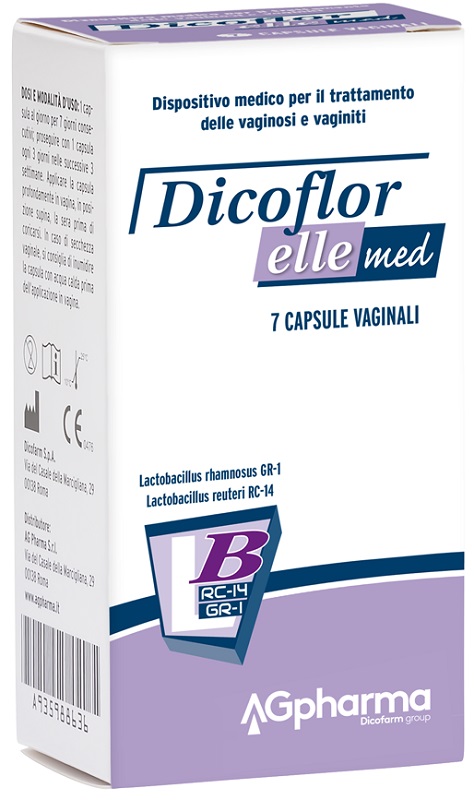 DICOFLOR ELLE MED 7 CAPSULE VAGINALI - Farmacia Mortise
