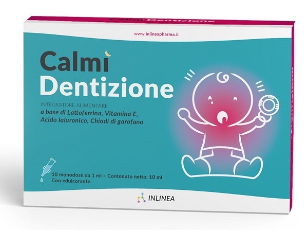CALMI' DENTIZIONE 10 FLACONCINI MONODOSE DA 1 ML - Farmacia Mortise