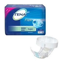 PANNOLONE A CINTURA PER INCONTINENZA TENA FLEX SUPER EXTRA LARGE 30 PEZZI - Farmacia Mortise
