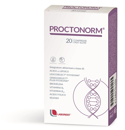 PROCTONORM 20 COMPRESSE - Farmacia Mortise