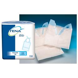 BAVAGLIA MONOUSO TENA BIB MISURA MEDIA/LARGE 150 PEZZI - Farmacia Mortise