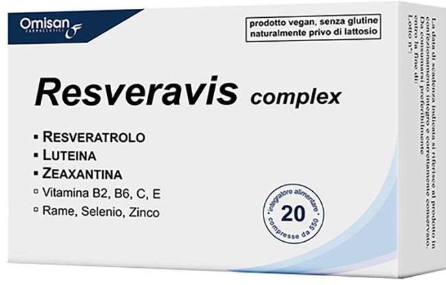 RESVERAVIS 20 CAPSULE - Farmacia Mortise