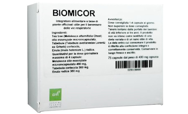 BIOMICOR 75 CAPSULE - Farmacia Mortise