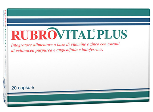 RUBROVITAL PLUS 20 CAPSULE - Farmacia Mortise