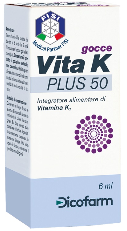 VITA K PLUS 50 GOCCE 6 ML - Farmacia Mortise