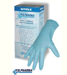 GUANTO IN NITRILE MISURA XL 100 PEZZI ARTICOLO GUA066 - Farmacia Mortise