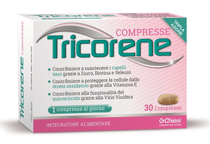 TRICORENE 30 COMPRESSE - Farmacia Mortise