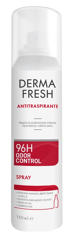 DERMAFRESH 96H ODOR CONTROL SPRAY 150 ML - Farmacia Mortise