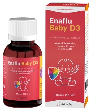 ENAFLU BABY D3 SOLUZIONE ORALE 150 ML - Farmacia Mortise