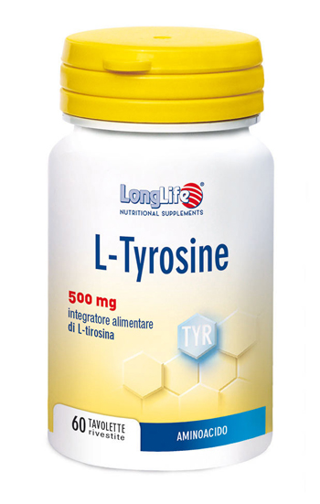 LONGLIFE L-TYROSINE 60 TAVOLETTE RIVESTITE DA 1,2 G - Farmacia Mortise