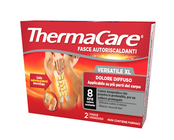 FASCIA AUTORISCALDANTE VERSATILE THERMACARE XL 2 PEZZI - Farmacia Mortise
