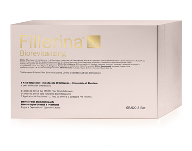 FILLERINA 932 BIOREVIT-INTENSIVE FILLER GRADO 4-BIO + PREFILLERINA FLAC 30+30 ML + 1 TUBO 50 ML - Farmacia Mortise