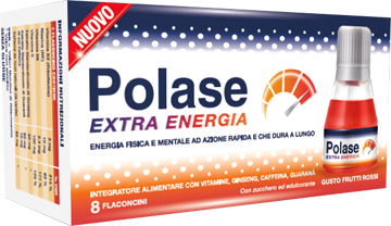 POLASE EXTRA ENERGIA 8 FLACONCINI - Farmacia Mortise