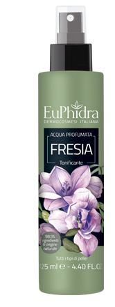 EUPHIDRA ACQUA PROFUMATA FRESIA IN FLACONE CON ETICHETTA POMPA SPRAY - Farmacia Mortise