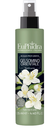 EUPHIDRA ACQUA PROFUMATA GELSOMINO IN FLACONE CON ETICHETTA POMPA SPRAY - Farmacia Mortise