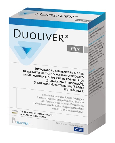 DUOLIVER PLUS 24 COMPRESSE - Farmacia Mortise
