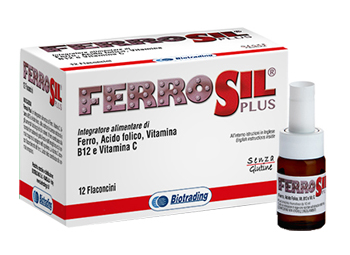 FERROSIL PLUS 12 FLACONCINI - Farmacia Mortise