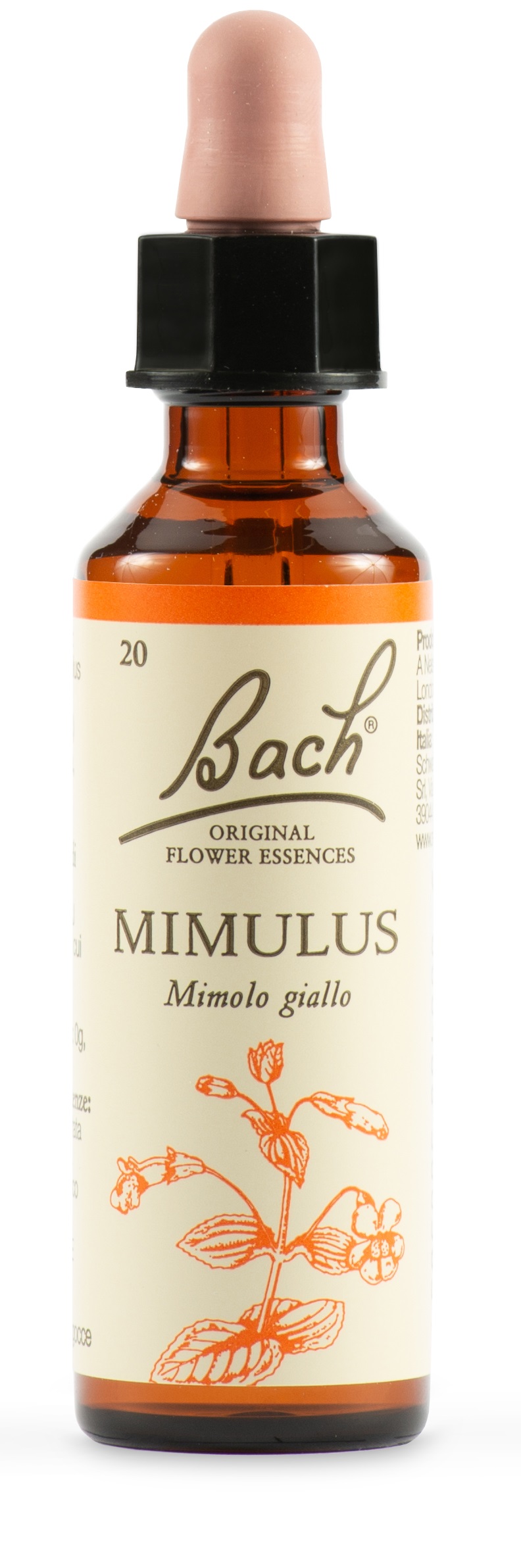 MIMULUS BACH ORIG 20 ML - Farmacia Mortise