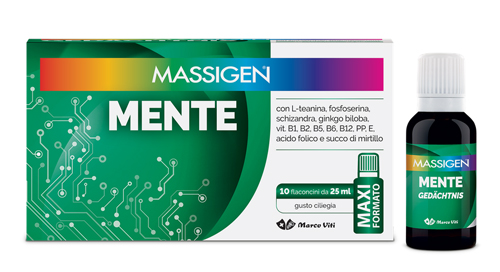 MASSIGEN MENTE 10 FLACONI DA 25 ML - Farmacia Mortise